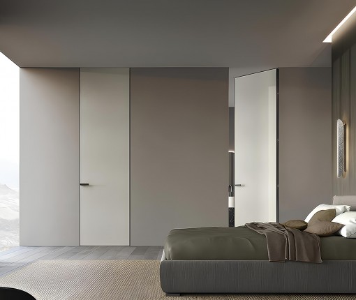 SECRET : Concealed Hinges & Frame Door